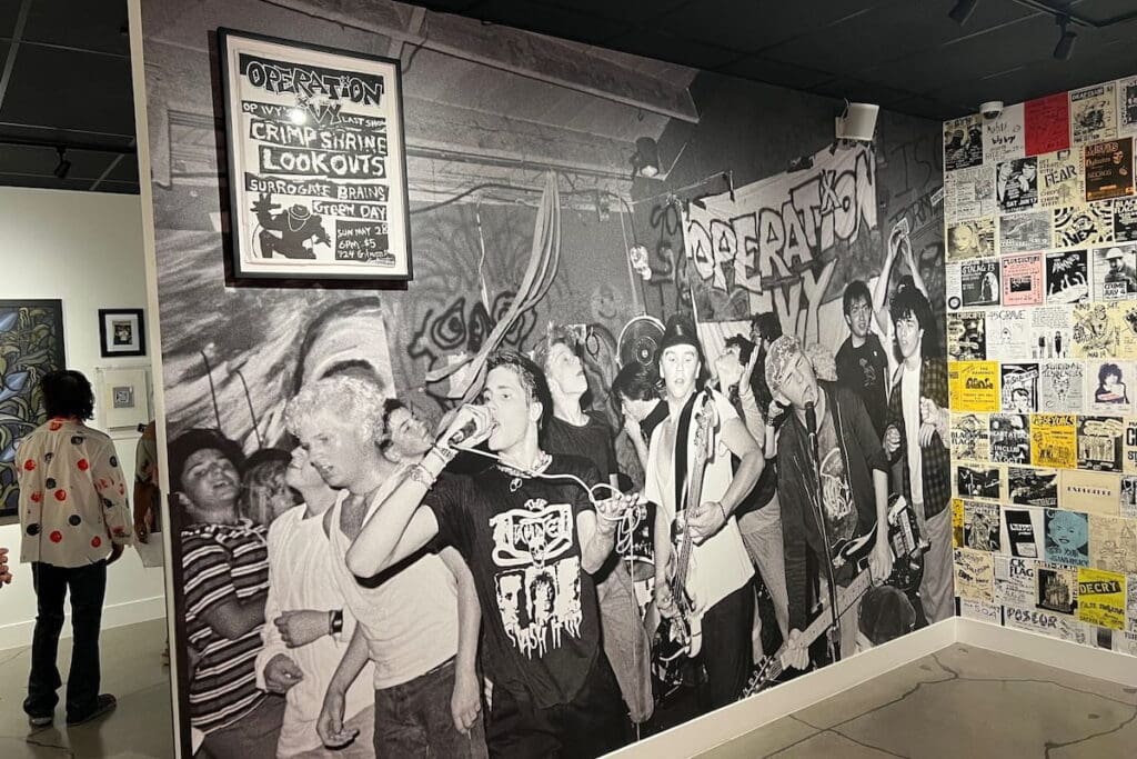 Punk Rock Museum Wall Covering provided by Albert Basse Associates in Stoughton MA